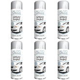 6X Auto Extreme White Gloss Spray Paint 250ml Spray Paint